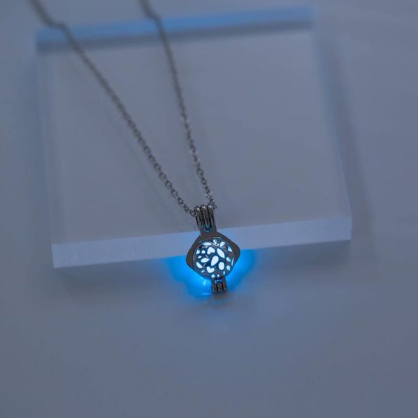 color luminous necklace glowing in the dark hollow pendant jewelry women halloween gifts necklaces, Silver
color luminous necklace glowing in the dark hollow pendant jewelry women halloween gifts necklaces, Silver