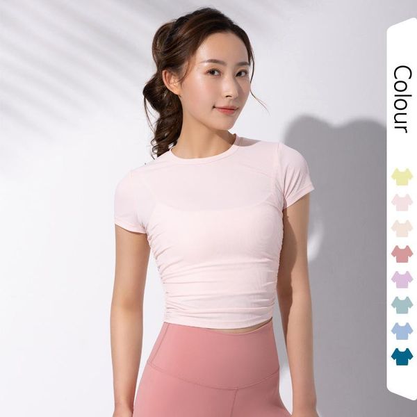 yoga outfit women training short mouw fitness sport crop quick dry t-shirt breathing running shirt
yoga outfit women training short mouw fitness sport crop quick dry t-shirt breathing running shirt