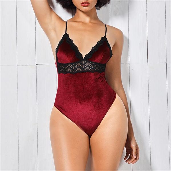velvet bodysuit lace vintage women jumpsuits playsuit comfort sleep bodycon deep v neck body romantic overalls jumpsuit, Black;white 
velvet bodysuit lace vintage women jumpsuits playsuit comfort sleep bodycon deep v neck body romantic overalls jumpsuit, Black;white