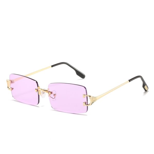 70% off online store new fashion rimless cut edge sunglasses small box men's and women's trendy glasses, White;black
70% off online store new fashion rimless cut edge sunglasses small box men's and women's trendy glasses, White;black