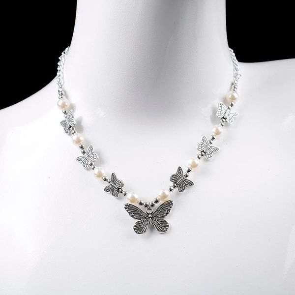 chains gothic butterfly pendant necklace for women choker aesthetic grunge chain accessories igirl indie collar jewelry friends gift, Silver
chains gothic butterfly pendant necklace for women choker aesthetic grunge chain accessories igirl indie collar jewelry friends gift, Silver