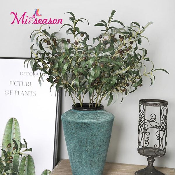 72cm long simulation artificial olive branch green plant leaves flowers for home wedding diy decoration decorative & wreaths
72cm long simulation artificial olive branch green plant leaves flowers for home wedding diy decoration decorative & wreaths