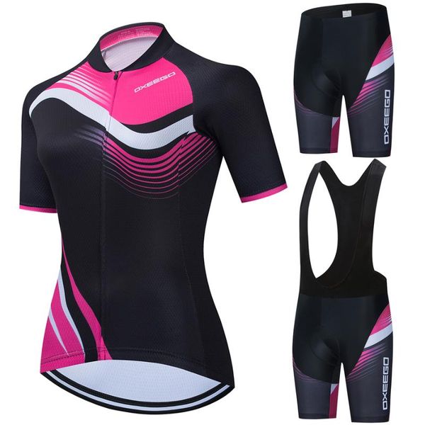 racing sets women's cycling jersey set summer anti-uv bicycle clothing quick-dry mountain female bike clothes oxeego, Black;blue
racing sets women's cycling jersey set summer anti-uv bicycle clothing quick-dry mountain female bike clothes oxeego, Black;blue