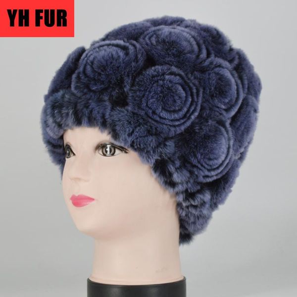 beanie/skull caps women real rex fur flower lady winter hats girls skull cap knitted skullies beanies female, Blue;gray
beanie/skull caps women real rex fur flower lady winter hats girls skull cap knitted skullies beanies female, Blue;gray