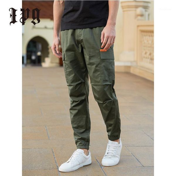 ipg 2021 fashion men cargo harem pants multi pockets cotton loose trousers casual men's wear male elastic waist solid pant, Black
ipg 2021 fashion men cargo harem pants multi pockets cotton loose trousers casual men's wear male elastic waist solid pant, Black