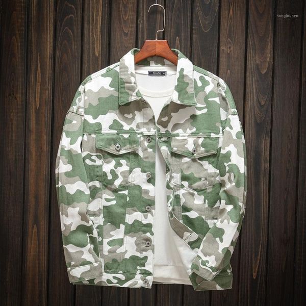 men's jackets camouflage jacket spring and autumn casual denim fashion outerwear brand clothing 2xl, Black;brown
men's jackets camouflage jacket spring and autumn casual denim fashion outerwear brand clothing 2xl, Black;brown