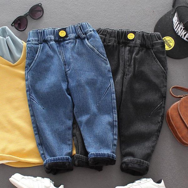 boys fleece jeans new solid denim pants 0-7 years old children's clothing solid autumn and winter baby kids casual clothes, Blue
boys fleece jeans new solid denim pants 0-7 years old children's clothing solid autumn and winter baby kids casual clothes, Blue