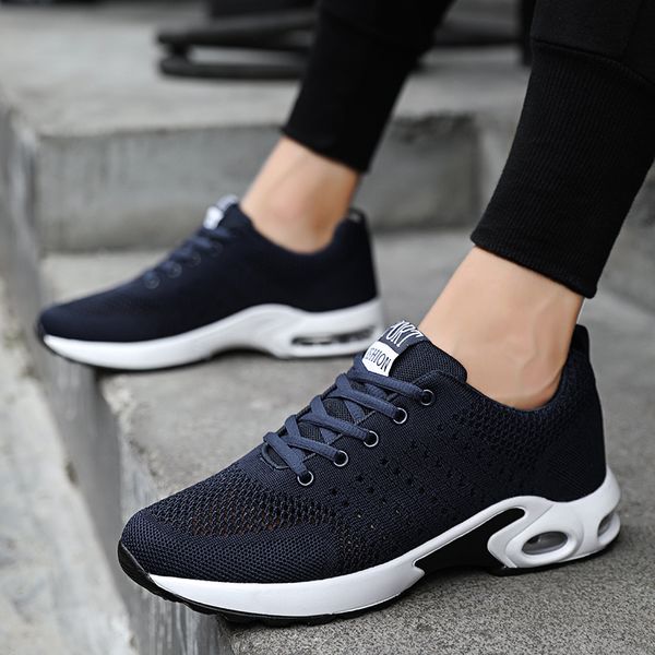 fashion mens womens cushion running shoes breathable designer black navy blue grey sneakers trainers sport size 39-45 w-1713
fashion mens womens cushion running shoes breathable designer black navy blue grey sneakers trainers sport size 39-45 w-1713