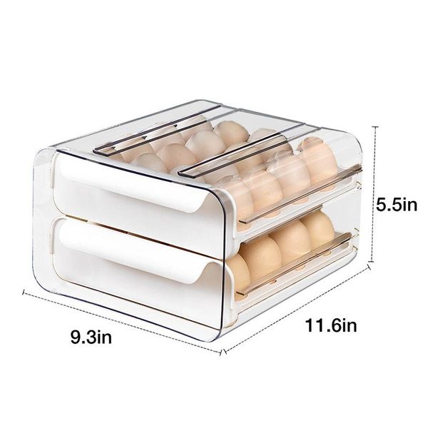 storage bottles & jars 32 grids egg box strong tray with large capacity containers kitchen refrigerator airtight fresh preservation
storage bottles & jars 32 grids egg box strong tray with large capacity containers kitchen refrigerator airtight fresh preservation