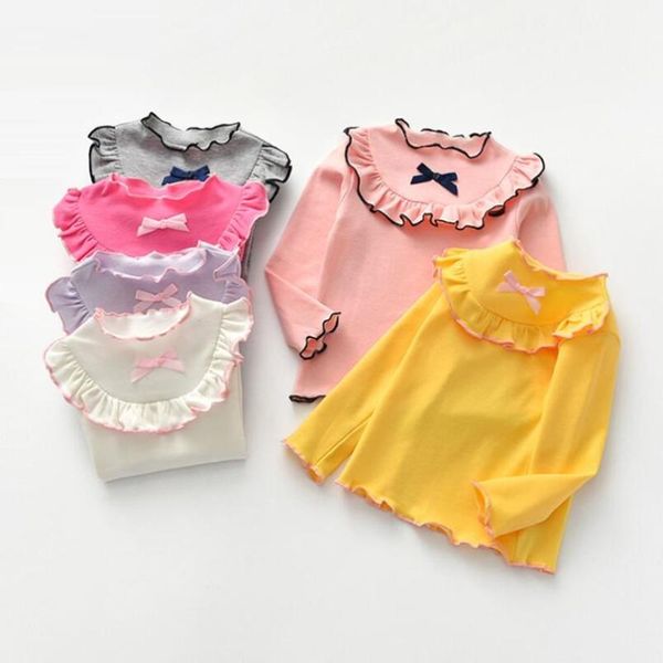 spring autumn cotton bow ruffles long sleeve kids shirt children shirts baby toddler girls and blouses school girl blouse, White;black
spring autumn cotton bow ruffles long sleeve kids shirt children shirts baby toddler girls and blouses school girl blouse, White;black