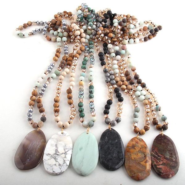 pendant necklaces moodpc fashion jewelry crystal / stone long knotted semi precious for women bead necklace, Silver
pendant necklaces moodpc fashion jewelry crystal / stone long knotted semi precious for women bead necklace, Silver