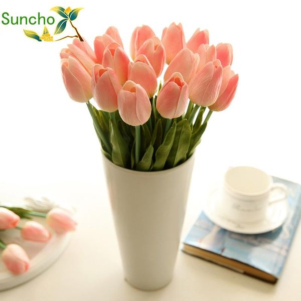 decorative flowers & wreaths 1pc tulip artificial flower real touch bouquet fake for wedding decoration faux home garen
decorative flowers & wreaths 1pc tulip artificial flower real touch bouquet fake for wedding decoration faux home garen