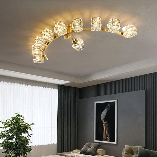 modern copper gold crystal chandelier home master bedroom ceiling lamp nordic light luxury living room restaurant chandeliers
modern copper gold crystal chandelier home master bedroom ceiling lamp nordic light luxury living room restaurant chandeliers