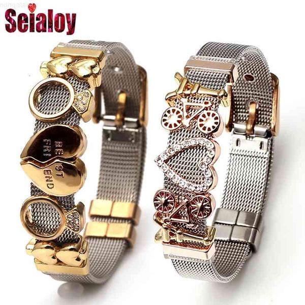 seialoy colorful stainless steel mesh belt bracelets for women men couple original charm watch chain bracelet bangles gift, Red;brown
seialoy colorful stainless steel mesh belt bracelets for women men couple original charm watch chain bracelet bangles gift, Red;brown