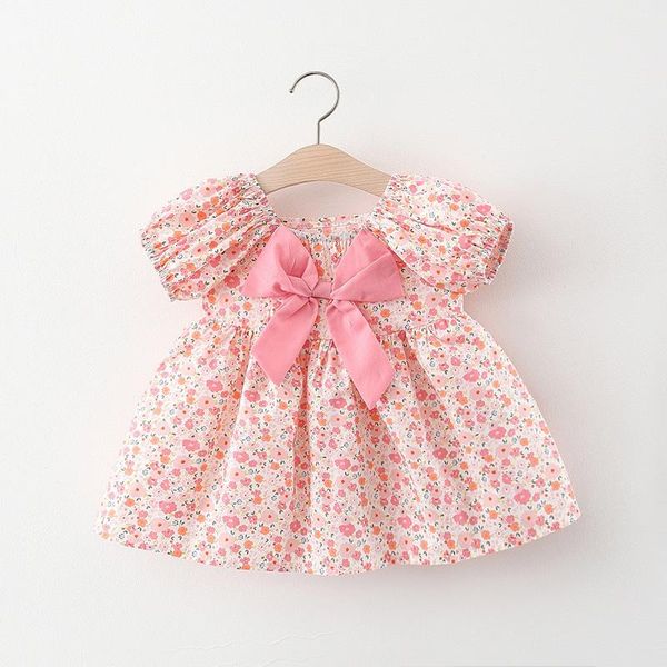 summer baby girls vintage puff sleeve floral print loving heart cute bow princess party children kids dress vestidos girl's dresses, Red;yellow
summer baby girls vintage puff sleeve floral print loving heart cute bow princess party children kids dress vestidos girl's dresses, Red;yellow