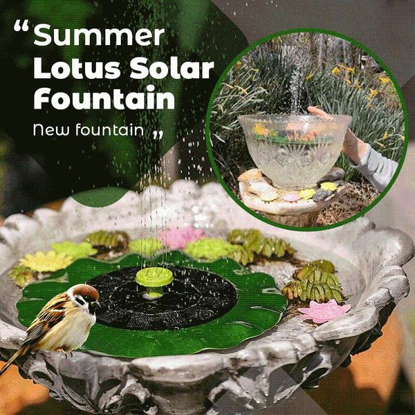 garden decorations 1pc summer lotus solar fountain decoration for house water pond accessories
garden decorations 1pc summer lotus solar fountain decoration for house water pond accessories