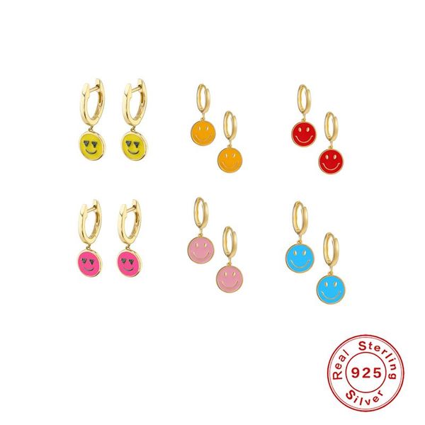 hoop & huggie mc 925 sterling silver earrings for woman korean dripping oil small wedding party face enamel piercing, Golden;silver
hoop & huggie mc 925 sterling silver earrings for woman korean dripping oil small wedding party face enamel piercing, Golden;silver