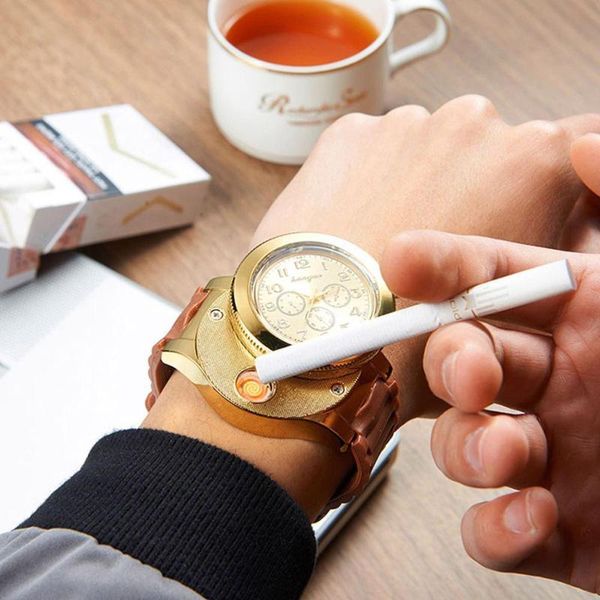 wristwatches women's wrist watches electronic lighter usb charging silicone strap quartz fake three eyes watch orologio donna w1, Slivery;brown
wristwatches women's wrist watches electronic lighter usb charging silicone strap quartz fake three eyes watch orologio donna w1, Slivery;brown