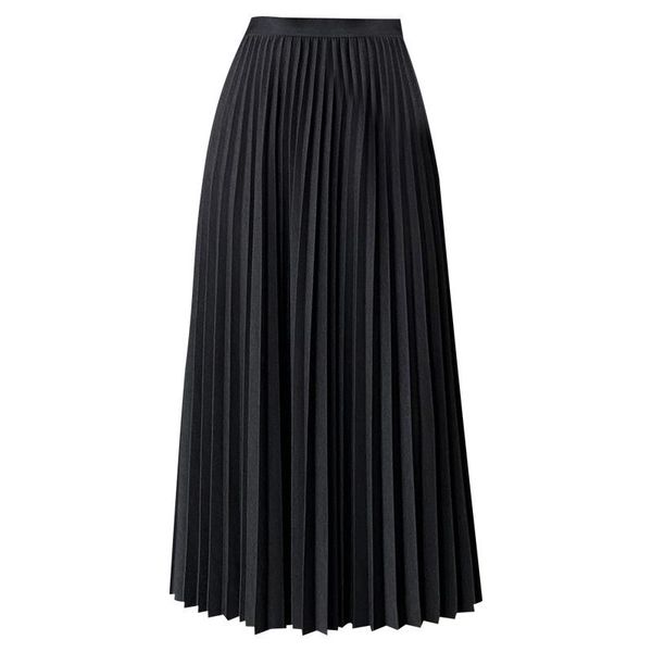 pleated skirt 2021 spring single-layer bright dress in the long female cover shows thin high waist word fashion skirts, Black
pleated skirt 2021 spring single-layer bright dress in the long female cover shows thin high waist word fashion skirts, Black