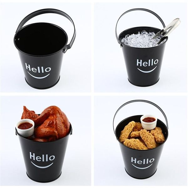 ice buckets and coolers creative mini black bucket fries barrel iron french small coffee shop bar party
ice buckets and coolers creative mini black bucket fries barrel iron french small coffee shop bar party