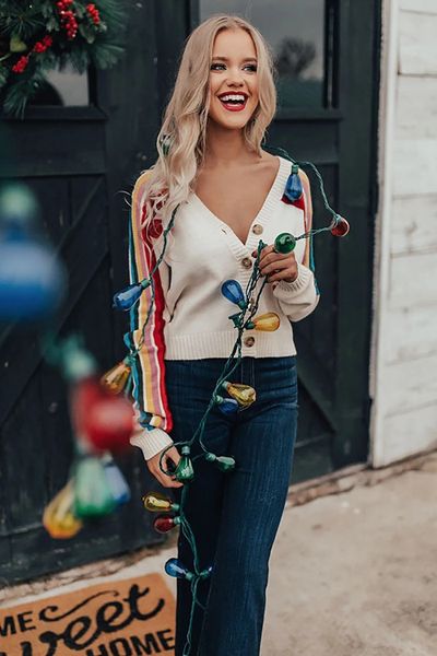 women's knits & tees bohemian buttons-down cardigans for women knitwear raiow striped long sleeve cardigan female sweater autumn j, White
women's knits & tees bohemian buttons-down cardigans for women knitwear raiow striped long sleeve cardigan female sweater autumn j, White