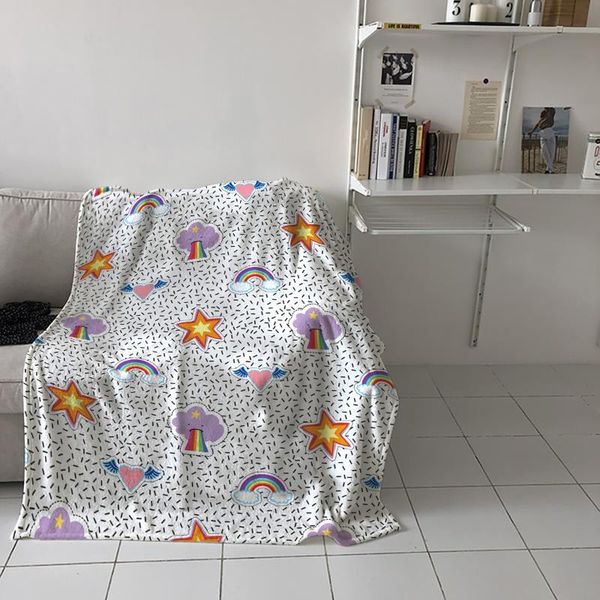 leisure blankets rainbow stars love spots home textiles sofas children's bedroom for travel special throw blanket warm flannel
leisure blankets rainbow stars love spots home textiles sofas children's bedroom for travel special throw blanket warm flannel