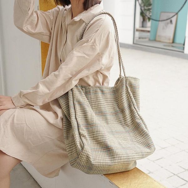 evening bags women woolen canvas scottish pattern vintage plaid female extra large capacity big tote handbag ladies casual shoulder #25
evening bags women woolen canvas scottish pattern vintage plaid female extra large capacity big tote handbag ladies casual shoulder #25