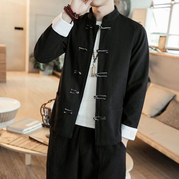 mrgoldenbow autumn 3 colors man jackets vintage button men casual coats 2021 chiese style male loose outwear men's, Black;brown
mrgoldenbow autumn 3 colors man jackets vintage button men casual coats 2021 chiese style male loose outwear men's, Black;brown