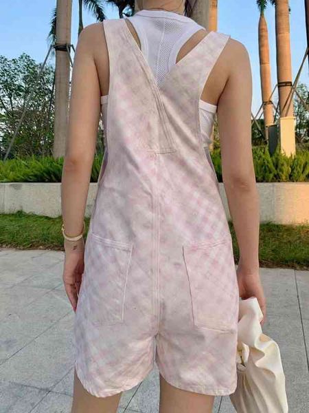 women's jumpsuits & rompers most fashion women street luxury spring essential for travel parties checkerboard denim overalls r53i# lqch, Black;white 
women's jumpsuits & rompers most fashion women street luxury spring essential for travel parties checkerboard denim overalls r53i# lqch, Black;white