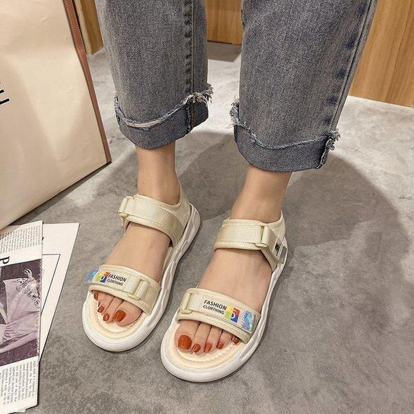 sandals women's sports female 2021 summer net red korean version of the student flat shoes, Black
sandals women's sports female 2021 summer net red korean version of the student flat shoes, Black