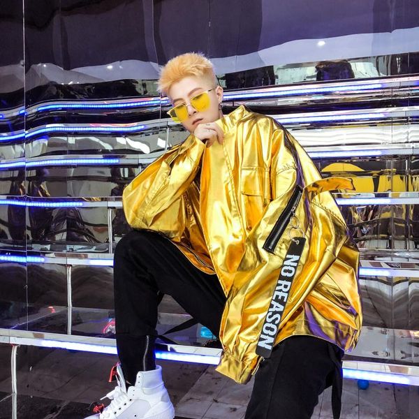 men's jackets superzings mens designer fashion hip hop bright color coat original for men nightclubs dancing clothes punk streetwear, Black;brown
men's jackets superzings mens designer fashion hip hop bright color coat original for men nightclubs dancing clothes punk streetwear, Black;brown