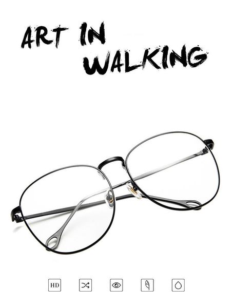fashion sunglasses frames 9007 retro women eyewear trend myopia men eyeglasses frame optical computer universal transparent eye glasses, Black
fashion sunglasses frames 9007 retro women eyewear trend myopia men eyeglasses frame optical computer universal transparent eye glasses, Black