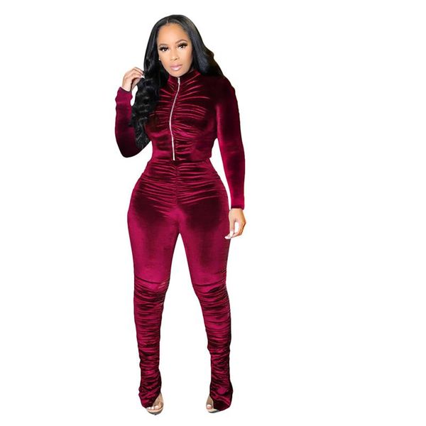 women's two piece pants velvet stacked sets autumn clothes zipper jacket and suit casual velour set tracksuit fashion outfit, White
women's two piece pants velvet stacked sets autumn clothes zipper jacket and suit casual velour set tracksuit fashion outfit, White