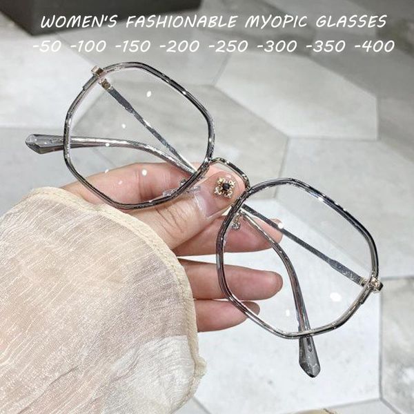 sunglasses women myopia polygonal glasses vintage spectacle frames female optical transparent eyewear less than 1.0-1.5-2.0 to -4.0, White;black
sunglasses women myopia polygonal glasses vintage spectacle frames female optical transparent eyewear less than 1.0-1.5-2.0 to -4.0, White;black