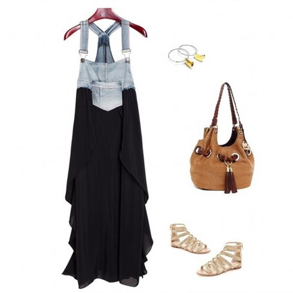 plus size dresses 2021 summer women casual short sleeve patchwork a-line dress large streetwear sundress loose vestidos, Black
plus size dresses 2021 summer women casual short sleeve patchwork a-line dress large streetwear sundress loose vestidos, Black