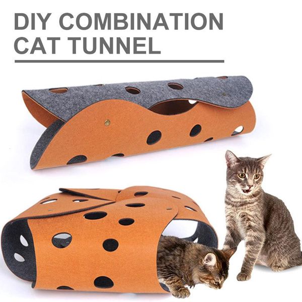 small animal supplies fun washable cat tunnel collapsible interactive wool felt pet training toy play tube
small animal supplies fun washable cat tunnel collapsible interactive wool felt pet training toy play tube