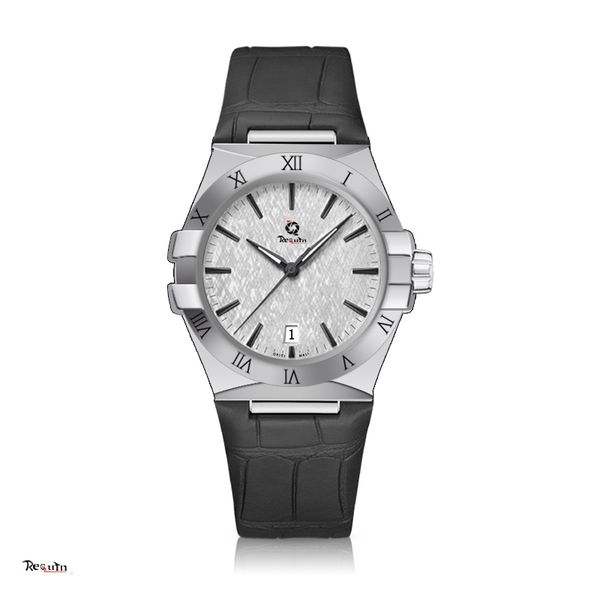 luxury men's quartz watch requin constellation silver white stainless steel case sapphire bang shell three-hand calendar dial bag roman, Slivery;brown
luxury men's quartz watch requin constellation silver white stainless steel case sapphire bang shell three-hand calendar dial bag roman, Slivery;brown