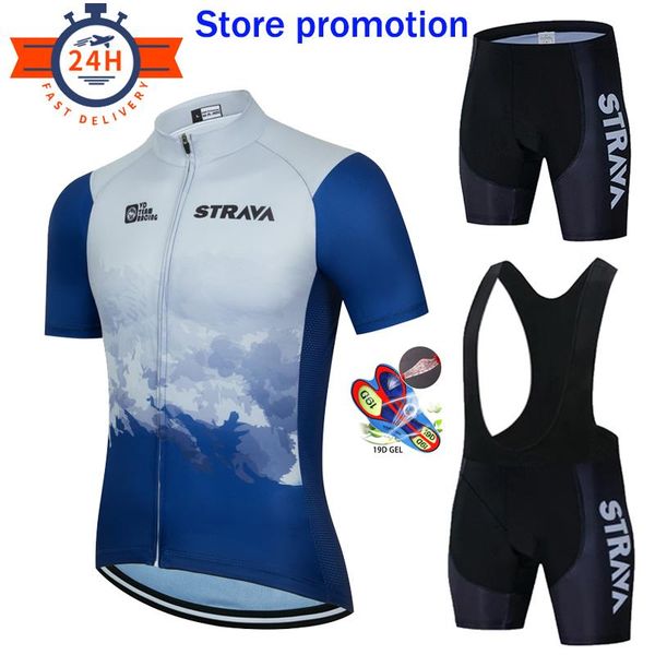 racing sets 2021 strava summer men cycling jersey set maillot ropa ciclismo sports mtb bike short sleeve bicycle clothing suit, Black;blue
racing sets 2021 strava summer men cycling jersey set maillot ropa ciclismo sports mtb bike short sleeve bicycle clothing suit, Black;blue