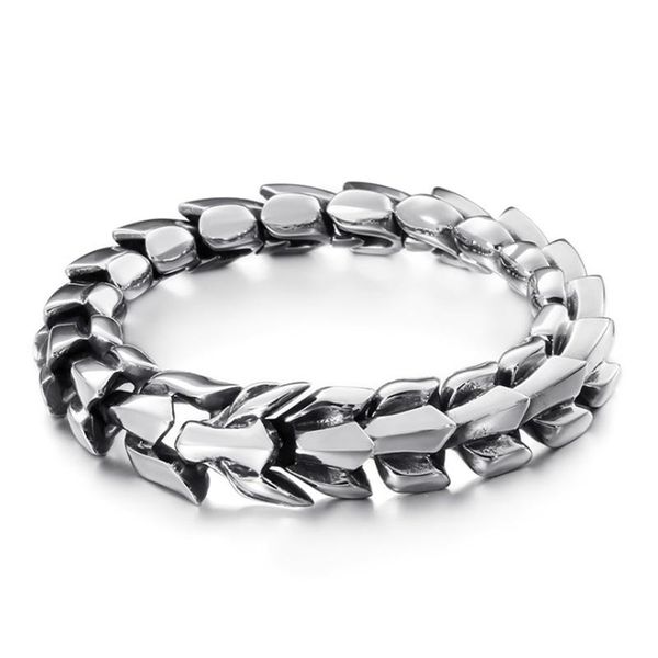 link, chain fashion classic creative design domineering heavy metal leading bracelet hip hop rap prom party mens jewelry, Black
link, chain fashion classic creative design domineering heavy metal leading bracelet hip hop rap prom party mens jewelry, Black