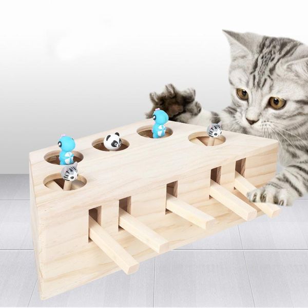 interactive pet cat wood toy cartoon educational mice box toys for cats funny kedi kitten pets supplies katten speelgoed
interactive pet cat wood toy cartoon educational mice box toys for cats funny kedi kitten pets supplies katten speelgoed