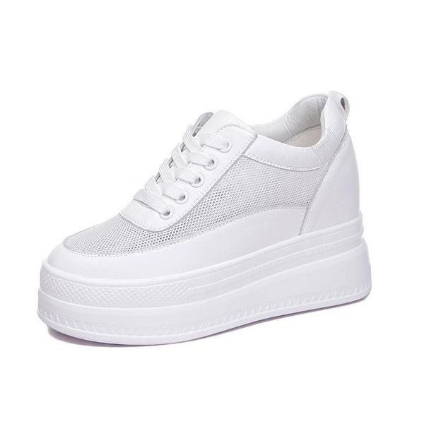 dress shoes 9cm platform heel wedge sneakers pumps white air mesh hollow summer women zapatos de mujer, Black
dress shoes 9cm platform heel wedge sneakers pumps white air mesh hollow summer women zapatos de mujer, Black