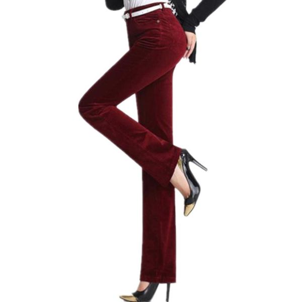 women's pants & capris 2021 spring autumn fashion high waist casual corduroy straight trousers stretch slim plus size 30-37, Black;white
women's pants & capris 2021 spring autumn fashion high waist casual corduroy straight trousers stretch slim plus size 30-37, Black;white