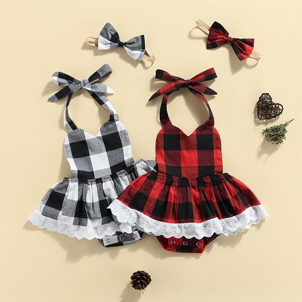 girl's dresses christmas baby girls dress set 2pcs 0-24m born outfits tie-up lace plaid halter romper headband bowknot infant toddler x, Red;yellow
girl's dresses christmas baby girls dress set 2pcs 0-24m born outfits tie-up lace plaid halter romper headband bowknot infant toddler x, Red;yellow