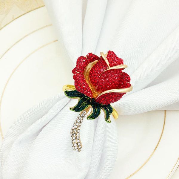napkin rings 12 / pcs love red lips rose valentine's day ring buckle factory direct sales
napkin rings 12 / pcs love red lips rose valentine's day ring buckle factory direct sales