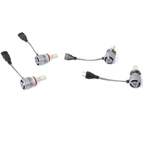 car headlights 4pcs c6 led headlight kit cob 36w 7600lm white light bulbs h7 & h11
car headlights 4pcs c6 led headlight kit cob 36w 7600lm white light bulbs h7 & h11