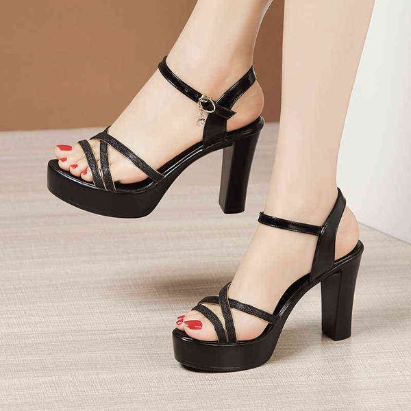 leather sandals, women's platform, fashion high heels, wedge and thick soles, black, summer, 2022
leather sandals, women's platform, fashion high heels, wedge and thick soles, black, summer, 2022