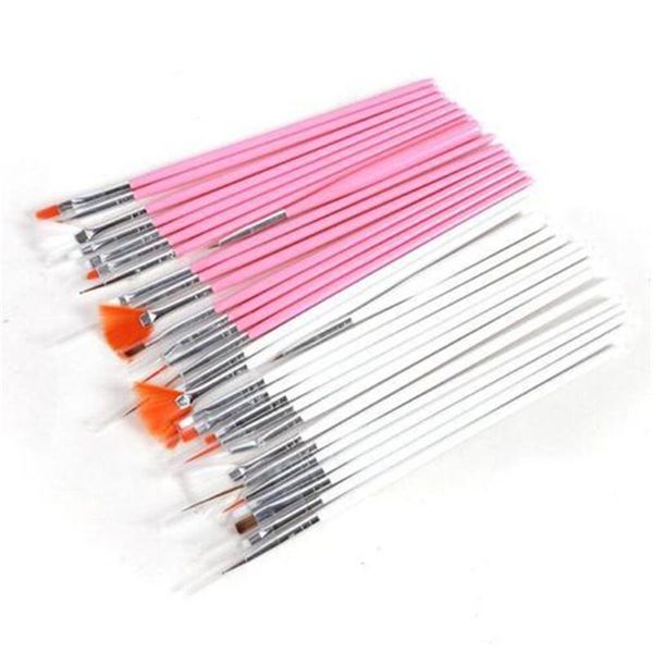 15pcs nail art brush pen dotting painting drawing fan line builder design polish gel uv tips decoration manicure tools brushes, Yellow
15pcs nail art brush pen dotting painting drawing fan line builder design polish gel uv tips decoration manicure tools brushes, Yellow