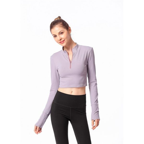 yoga outfits women gym shirt zipper long-sleeved tight-fitting t-shirt running fitness sport workout crop clothing, White;red
yoga outfits women gym shirt zipper long-sleeved tight-fitting t-shirt running fitness sport workout crop clothing, White;red