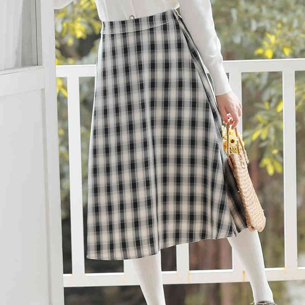 skirts 20 autumn feminine preppy vintage high waist chess skirt cotton retro female skirts, Black
skirts 20 autumn feminine preppy vintage high waist chess skirt cotton retro female skirts, Black