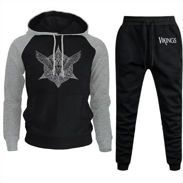 autumn winter hoodie viking mens tracksuit legend man streetwear suit hooded raglan quality pullover fleece hoody pants 2 piece set, Gray
autumn winter hoodie viking mens tracksuit legend man streetwear suit hooded raglan quality pullover fleece hoody pants 2 piece set, Gray